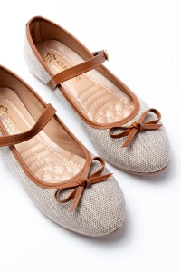 6321 Vizon Günlük Baret Tokalı Bayan Babet