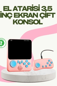 666 Oyunlu Retro Game Console – TV ve Çift Gamepad Desteği