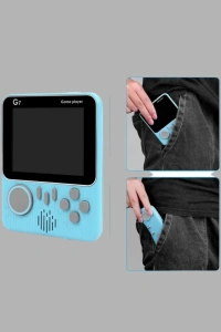 666 Oyunlu Retro Mini Oyun Konsolu – 3.5 LCD Ekran ve Çift Kişilik Oyun