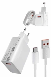 67W Hızlı Şarj Yüksek Voltaj Korumalı Type C Şarj Adaptörü