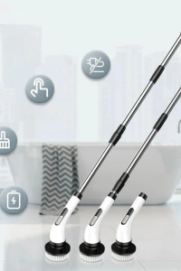 7 in 1 Kablosuz Elektrikli Temizlik Fırçası Seti