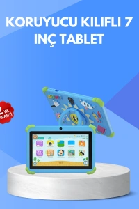 7 İnç Android Tablet WiFi Bluetooth ve Çift Kamera Destekli