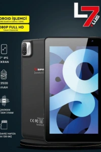 7" IPS Ekran 4 Çekirdek 3GB/64GB Tablet PC