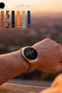 7 Kordonlu Akıllı Saat Bluetooth Arama Bildirim ve Spor Takip Özellikli