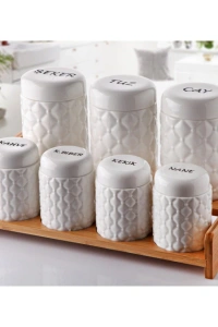 7li Standlı Baharat Seti