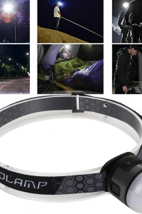 7 Mod Şarjlı Kafa Ve Kamp Lambası Wt-618