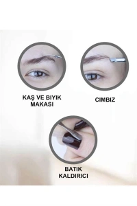 7 Parça Manikür Pedikür Seti El Ayak Bakımı Çantalı Paslanmaz Çelik