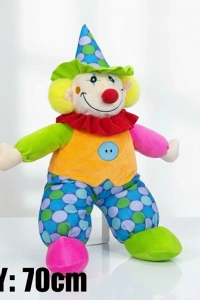 70 cm BÜYÜK BOY Palyaço Peluş Oyuncak Bebek