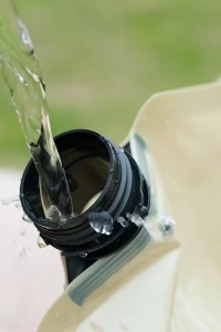 8 Litre Katlanabilir Musluklu Su Kabı - Kamp ve Doğa - Taşıma Kulplu