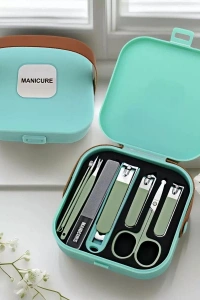 8 Parça Çantalı Manikür Seti