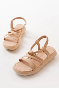 841-841 Nut Lastikli Günlük Kadın Sandalet