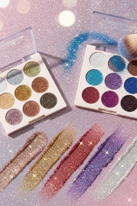 9 Renk Glitter Diamond Far Paleti - 2li Set