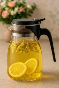 900 ml Süzgeçli Cam Sürahi