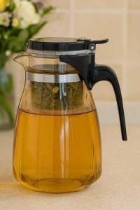 900 ml Süzgeçli Cam Sürahi