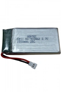 903462 / 3,7V - 1500mAh. - 25C  BEYAZ SOKET