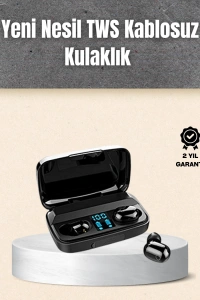 A10s TWS Ergonomik Bluetooth Kulaklık Uzun Pil Ömürlü