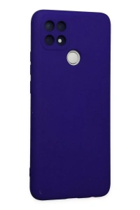 A15 Kılıf Nano içi Kadife Silikon - Mor