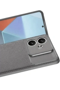 A3 Kılıf Auto Focus Karbon Kapak - Gri