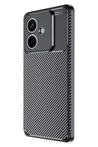 A3 Kılıf Auto Focus Karbon Kapak - Siyah