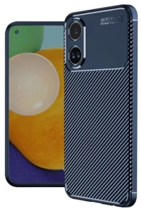 A38 Kılıf Auto Focus Karbon Kapak - Lacivert