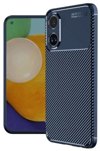 A38 Kılıf Auto Focus Karbon Kapak - Lacivert