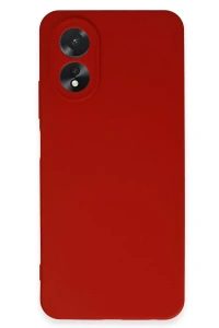 A38 Kılıf First Silikon - Kırmızı