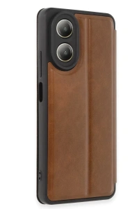 A38 Kılıf Flip Cover - Taba