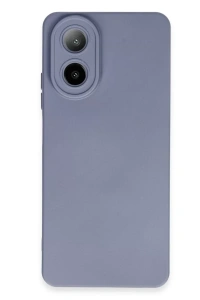 A38 Kılıf Nano içi Kadife Silikon - Gri