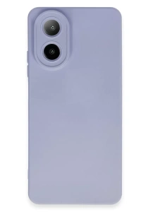 A38 Kılıf Nano içi Kadife Silikon - Lila