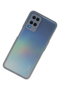 A54 4G Kılıf Montreal Silikon Kapak - Gri