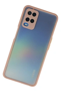 A54 4G Kılıf Montreal Silikon Kapak - Pembe