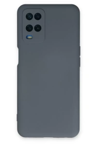 A54 4G Kılıf Nano içi Kadife Silikon - Gri