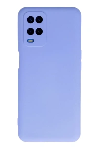 A54 4G Kılıf Nano içi Kadife Silikon - Lila