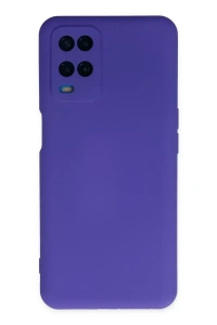 A54 4G Kılıf Nano içi Kadife Silikon - Mor