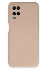 A54 4G Kılıf Nano içi Kadife Silikon - Pudra