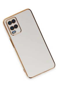 A54 4G Kılıf Volet Silikon - Beyaz