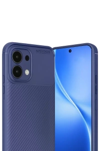 A6 Pro 4G Auto Focus Karbon Kapak - Lacivert