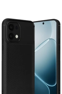 A6 Pro 4G Auto Focus Karbon Kapak - Siyah