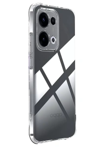 A6 Pro 4G Lüx Şeffaf Silikon - Şeffaf