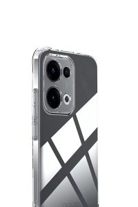 A6 Pro 4G Lüx Şeffaf Silikon - Şeffaf
