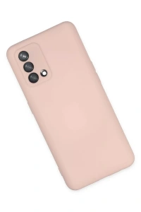 A74 4G Kılıf Nano içi Kadife Silikon - Pudra