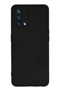 A74 4G Kılıf Nano içi Kadife Silikon - Siyah