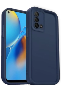 A74 4G Kılıf Viera Silikon - Lacivert