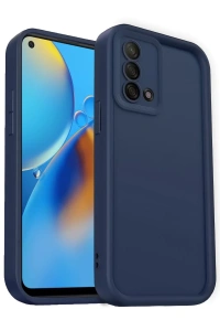 A74 4G Kılıf Viera Silikon - Lacivert