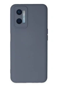 A96 Kılıf Nano içi Kadife Silikon - Gri