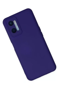 A96 Kılıf Nano içi Kadife Silikon - Mor