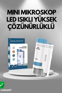 ABS Gövdeli Öğrenci ve Hobi Mikroskobu – Mavi Renk