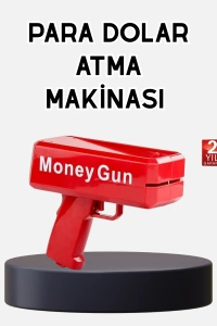 ABS Malzemeli Para Saçma Tabancası Etkinlik ve Parti Kullanımına Uygun