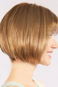 Açık Kahverengi Küt Parti Peruk