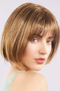 Açık Kahverengi Küt Parti Peruk Küt Saç